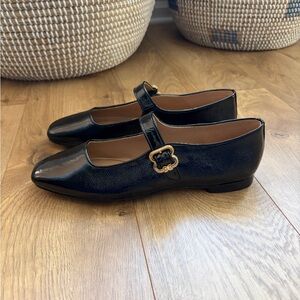 Sam Edelman - Patent Black Mary Jane Flats